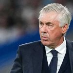 Carlo Ancelotti saat Real Madrid vs Real Betis