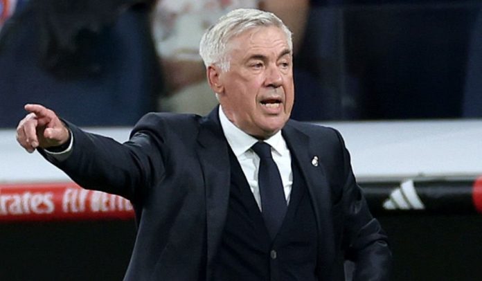 Carlo Ancelotti saat memimpin tim Real Madrid