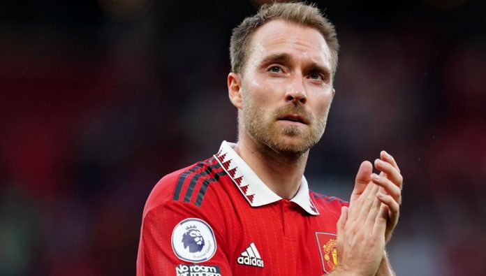 Christian Eriksen pemain Manchester United