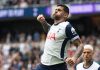 Cristian Romero pemain Tottenham Hotspur