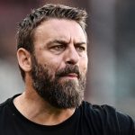 Daniele de Rossi saat memimpin tim AS Roma