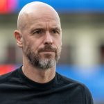 Erik ten Hag di laga kontra Crystal Palace