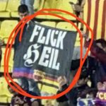 Fans rasis Barcelona