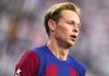 Frenkie De Jong pemain Barcelona target transfer Manchester United