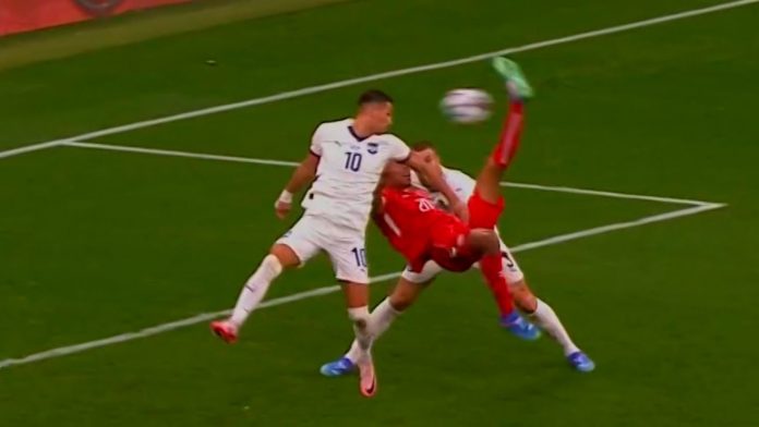 Hasil Denmark vs Serbia di UEFA Nations League