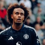 Joshua Zirkzee di laga kontra Southampton