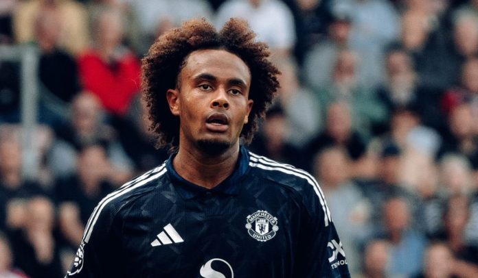 Joshua Zirkzee di laga kontra Southampton