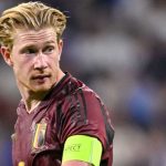 Kevin de Bruyne dalam laga Belgia vs Prancis