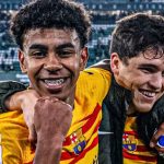 Lamine Yamal dan Pau Cubarsi pemain muda Barcelona