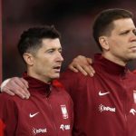 Lewandowski dan Szczesny jelang sebuah laga di Timnas Polandia