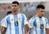 Lisandro Martinez dan Cristiano Romero di tim Argentina