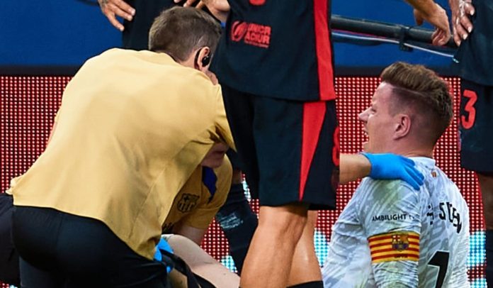 Marc Andre ter Stegen cedera