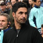 Mikel Arteta saat mengawasi para pemainnya beraksi