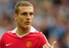 Nemanja Vidic dalam sebuah pertandingan Manchester United