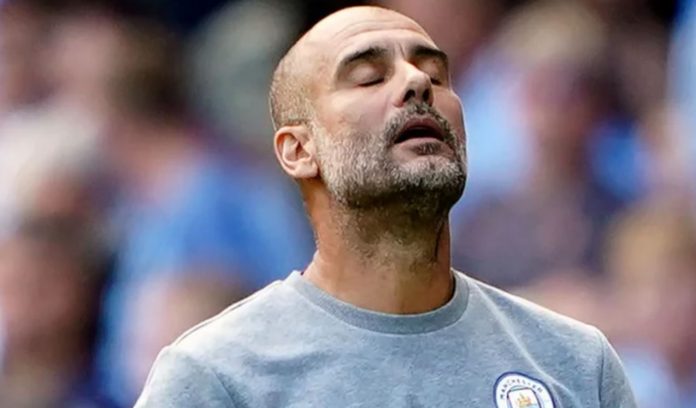 Pelatih Manchester City Pep Guardiola