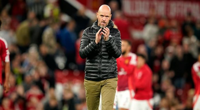 Pelatih Manchester United Erik Ten Hag