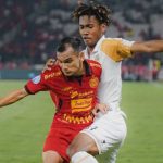 Riko Simanjuntak saat Persija Jakarta menjamu Dewa United