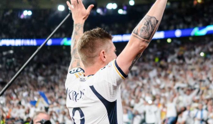 Toni Kroos saat ucapkan perpisahan ke fans Real Madrid