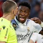 Vinicius Junior banyak menerima kartu kuning musim ini