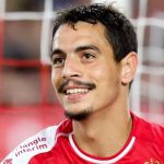 Wissam ben Yedder setelah mencetak gol untuk Monaco