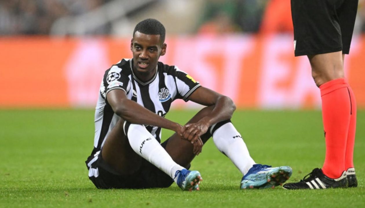 Alexander Isak pemain Newcastle United