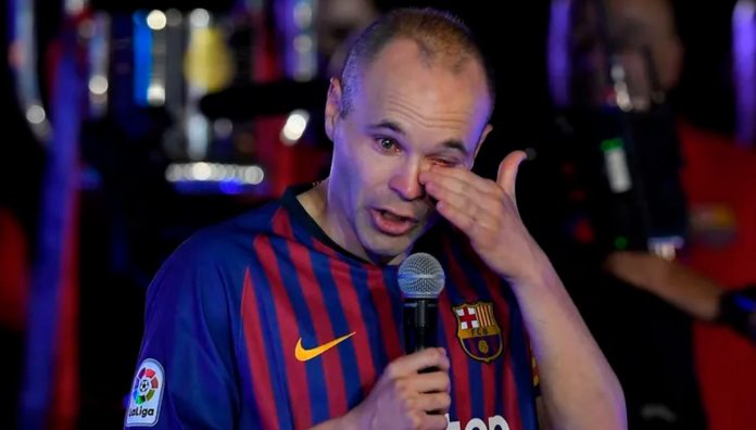 Andres Iniesta pensiun dari dunia sepak bola