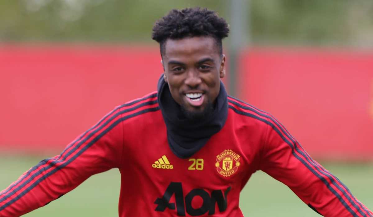 Angel Gomes saat masih di Manchester United