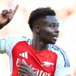 Bukayo Saka pemain Arsenal