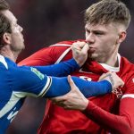 Conor Bradley dalam laga Liverpool vs Chelsea