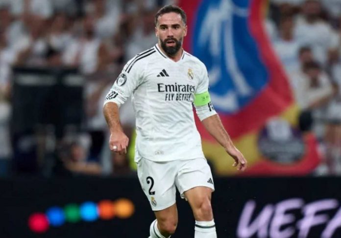 Dani Carvajal absen membela Real Madrid musim ini akibat cedera