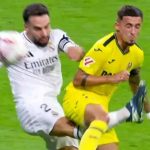 Dani Carvajal cedera parah di laga Real Madrid vs Villarreal