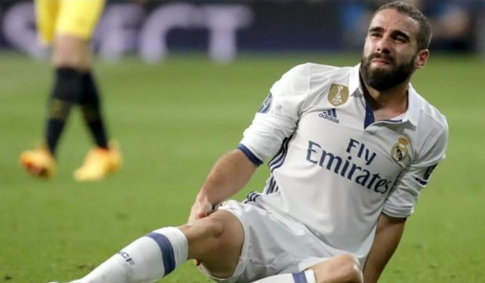 Dani Carvajal pemain Real Madrid