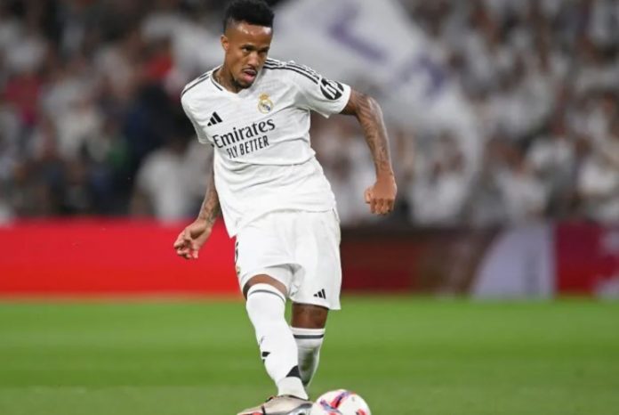 Eder Militao salah satu pemain Real Madrid yang cedera saat ini