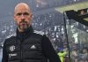 Erik ten Hag di laga Liga Europa