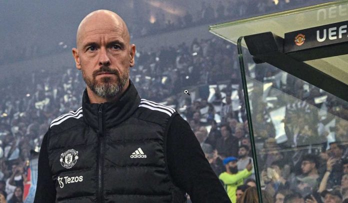 Erik ten Hag di laga Liga Europa