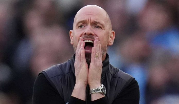 Erik ten Hag kecewa dengan kekalahan Manchester United