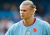 Erling Haaland pemain Manchester City