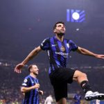 Mehdi Teremi cetak gol di laga Inter Milan vs Red Star di Liga Champions