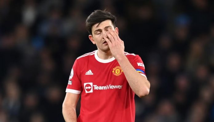 Harry Maguire pemain Manchester United