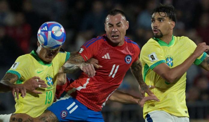 Hasil Chile vs Brasil