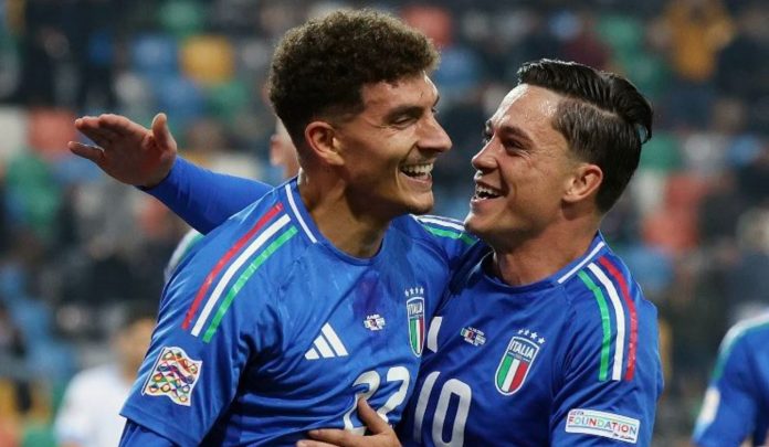 Hasil Italia vs Israel di UEFA Nations League