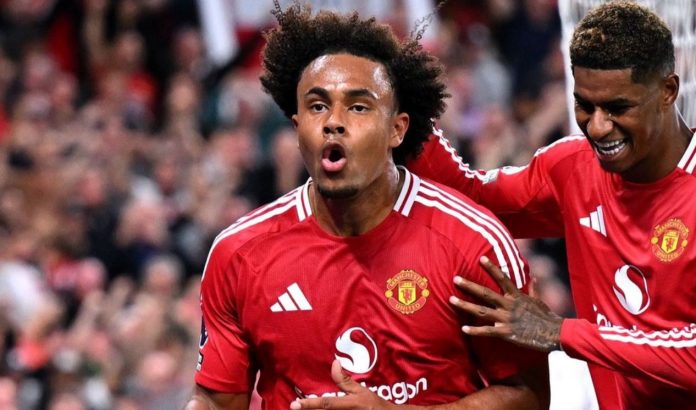 Joshua Zirkzee pemain Manchester United