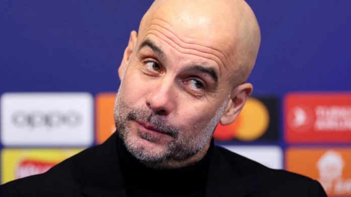 Manajer Manchester City Pep Guardiola