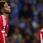 Marcus Rashford di laga antara Porto vs Manchester United