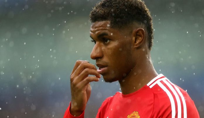 Marcus Rashford pemain Manchester United