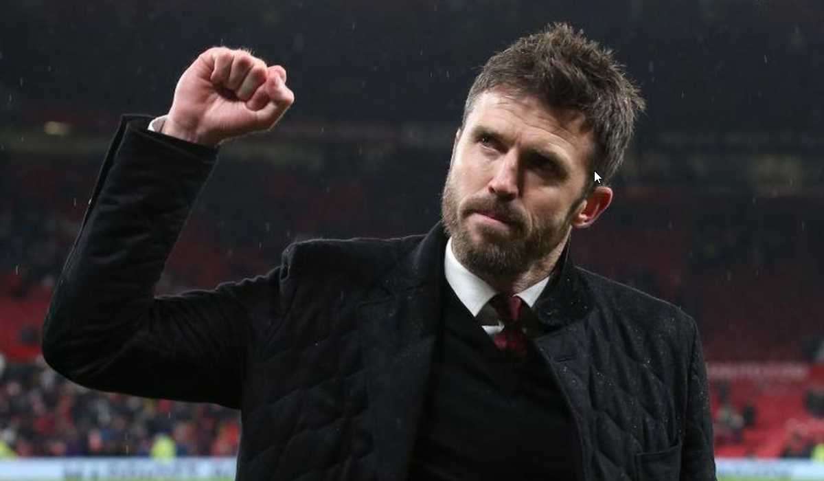 Michael Carrick pernah jadi pelatih interim Manchester United