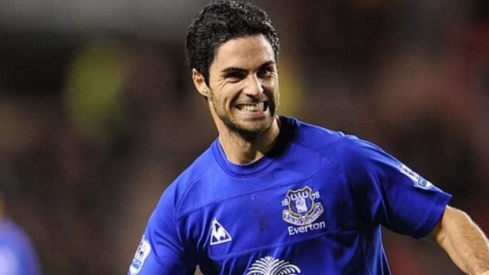 Mikel Arteta saat masih menjadi pemain Everton