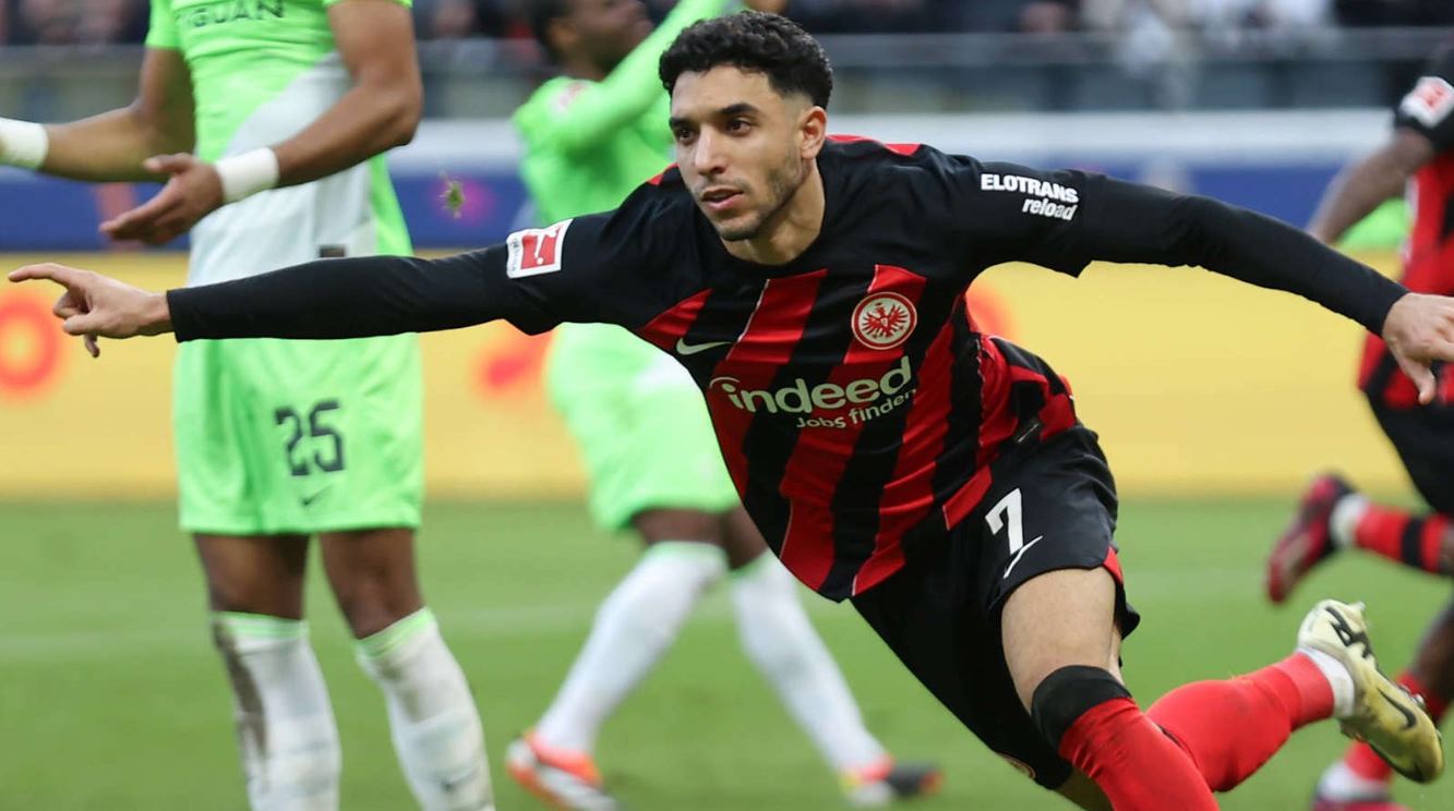 Omar Marmoush pemain Eintracht Frankfurt