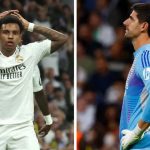 Rodrygo dan Thibaut Courtois pemain Real Madrid