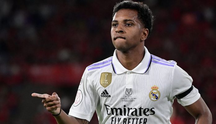 Rodrygo pemain bintang Real Madrid